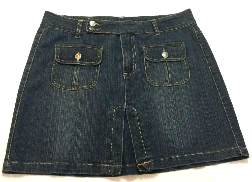 🍏🍏🍏 BLUE EPIC WOMENS JEANS SKIRT SIZE 10 🍏🍏🍏